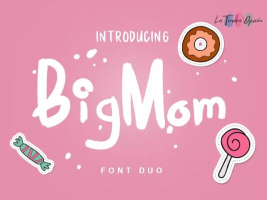 BigMom Handmade Font Duo